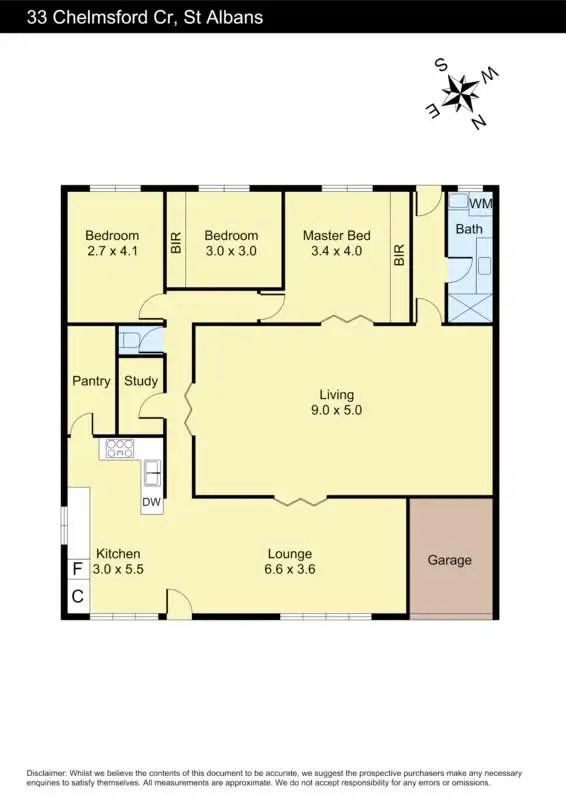 Third view of Homely house listing, 33 Chelmsford Crescent, St Albans VIC 3021