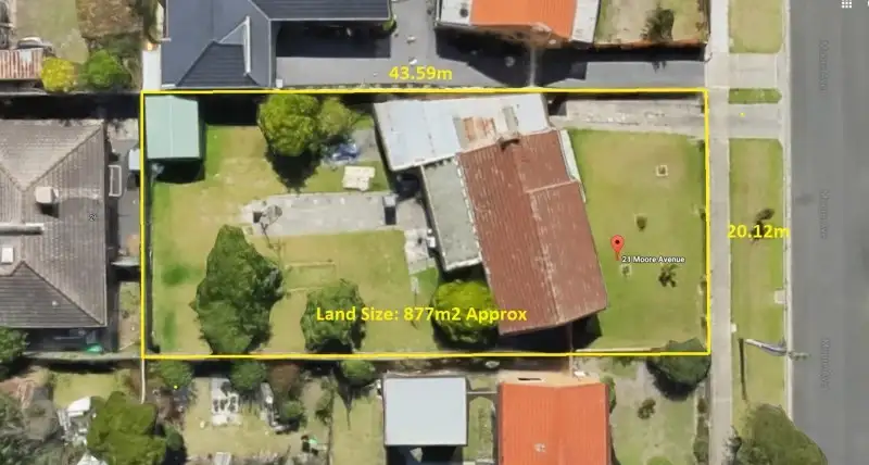 Main view of Homely house listing, 21 Moore Avenue, Clayton South VIC 3169