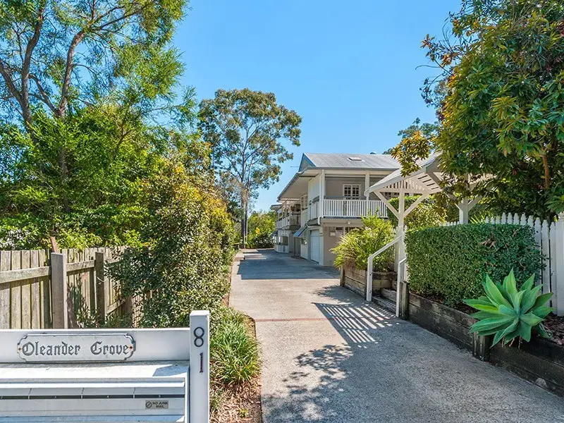 Main view of Homely unit listing, 5/81 Oleander Drive, Ashgrove QLD 4060