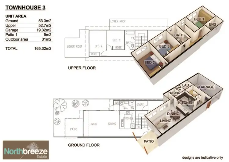 Second view of Homely townhouse listing, 3/33 Allworth Street, Northgate QLD 4013