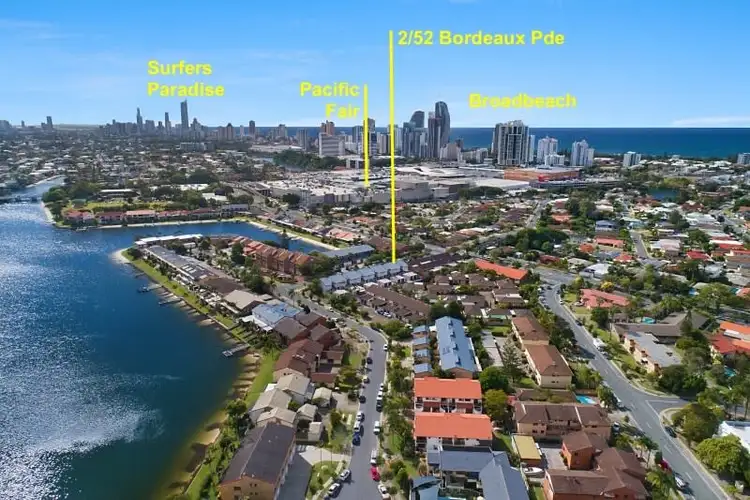 Second view of Homely house listing, 2/52-58 Bordeaux Parade, Mermaid Waters QLD 4218