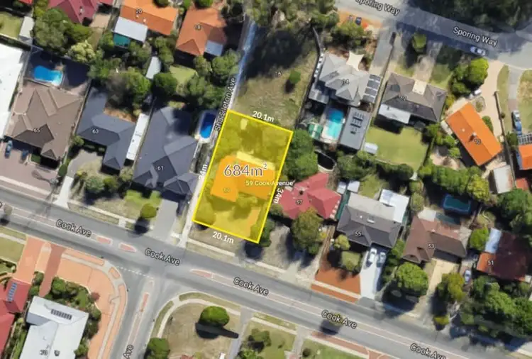 Main view of Homely house listing, 59 Cook Avenue, Hillarys WA 6025