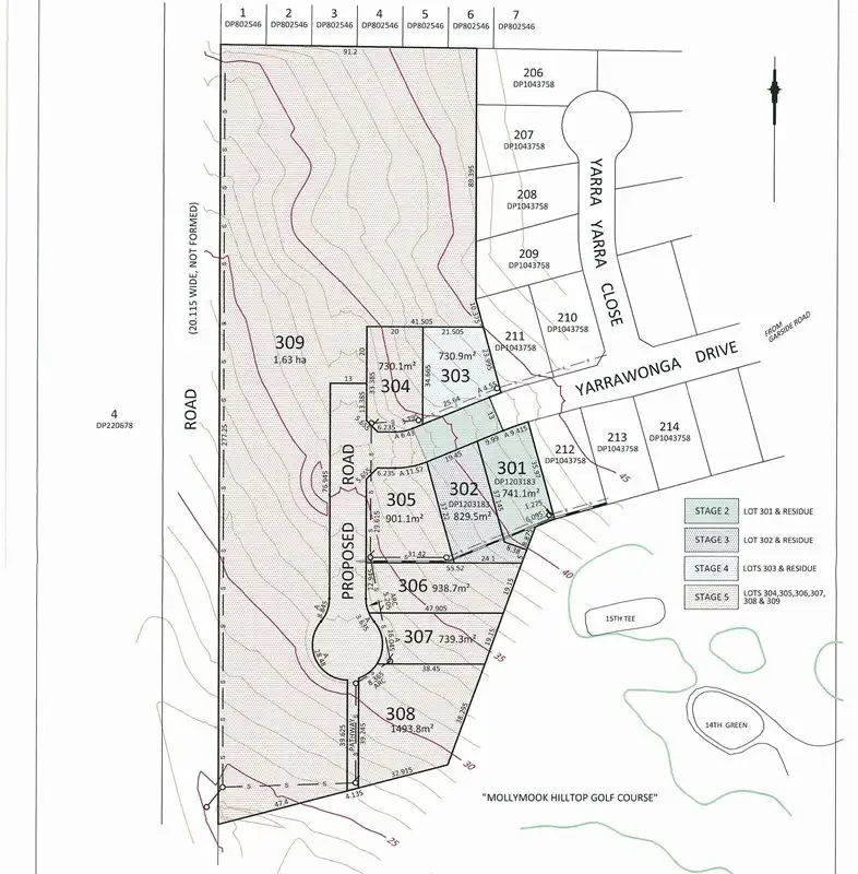 Main view of Homely land listing, Lot 302 Yarrawonga Drive, Mollymook NSW 2539