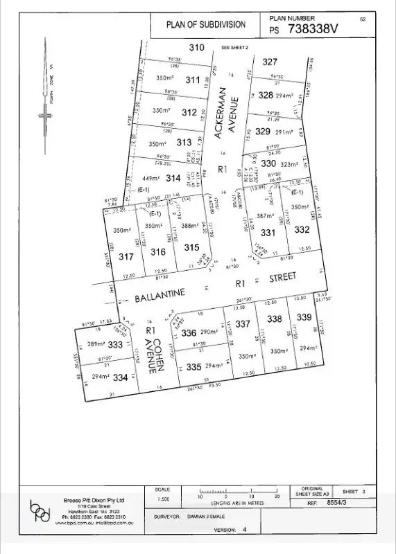 Third view of Homely land listing, LOT 331 Riverdale Villiage, Point Cook VIC 3030