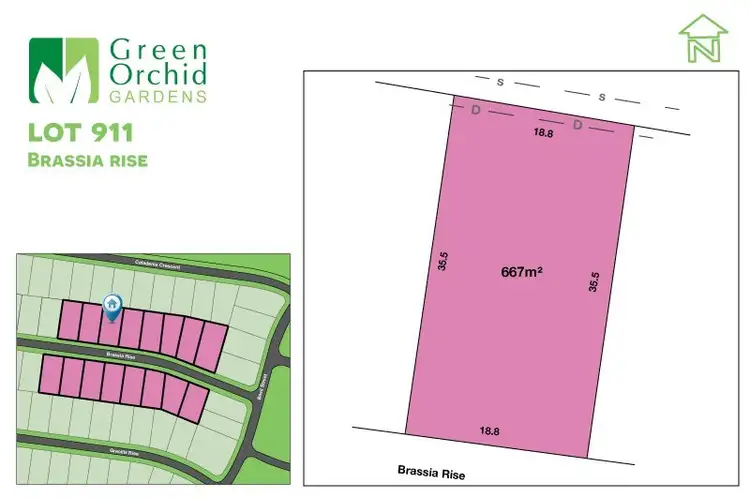 Second view of Homely land listing, Lot 911 Brassia Rise, Worrigee NSW 2540