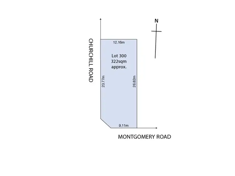 Main view of Homely land listing, Lot 1 Montgomery Road, Kilburn SA 5084