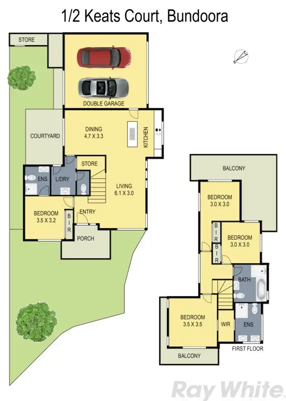 Fourth view of Homely townhouse listing, 1-3/2 Keats Court, Bundoora VIC 3083