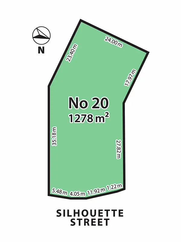 Third view of Homely land listing, 20 (Lot 14) Silhouette Street, Mount Barker SA 5251