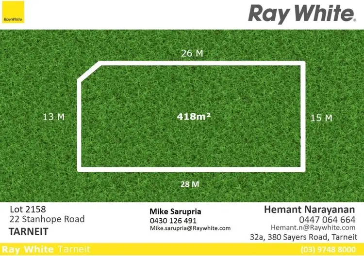 Main view of Homely land listing, 22 Stanhope Road, Tarneit VIC 3029