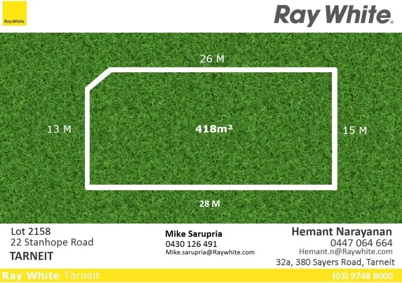 Main view of Homely land listing, 22 Stanhope Road, Tarneit VIC 3029