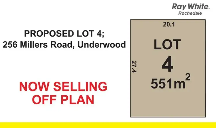 Proposed Lot 4 256 Millers Road, Underwood QLD 4119