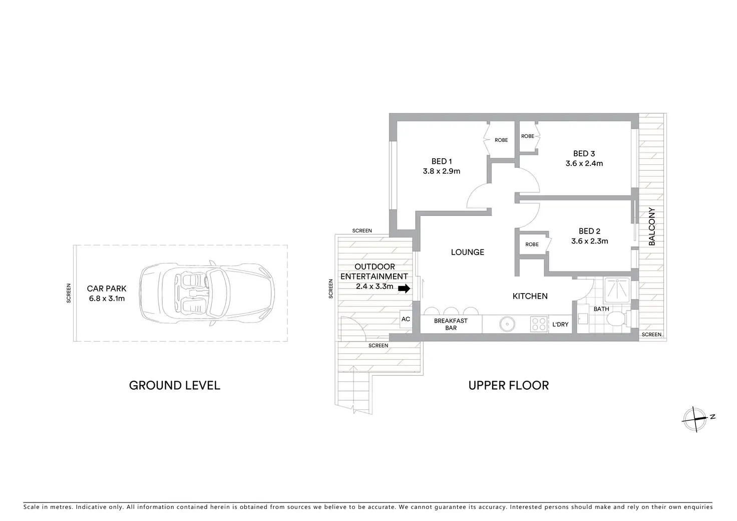 Main view of Homely house listing, 3/33 Kate Street, Indooroopilly QLD 4068