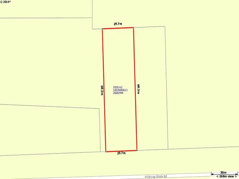 Main view of Homely land listing, 99 Pickering Brook Road, Pickering Brook WA 6076