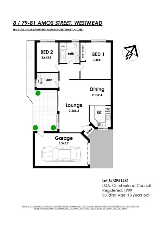 Fifth view of Homely house listing, 8/79-81 Amos Street, Westmead NSW 2145