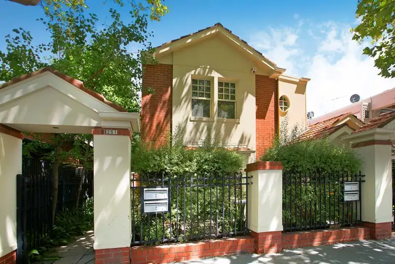 Main view of Homely townhouse listing, 2/251 Barkly Street, St Kilda VIC 3182