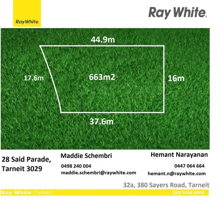 Main view of Homely land listing, 28 Said Parade, Tarneit VIC 3029