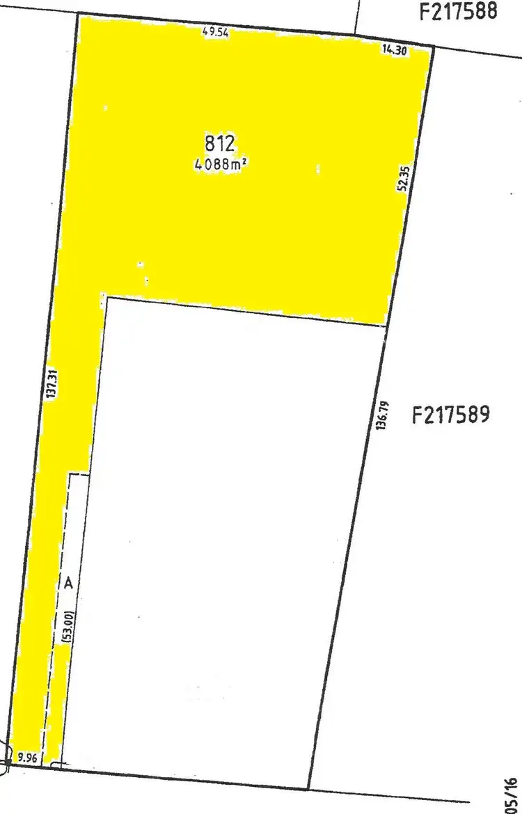Main view of Homely land listing, Lot 812 Gartrell Street, Roseworthy SA 5371