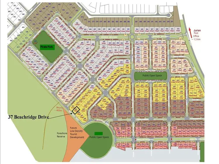 Second view of Homely land listing, Lot 609, 37 Beachridge Drive, Jurien Bay WA 6516