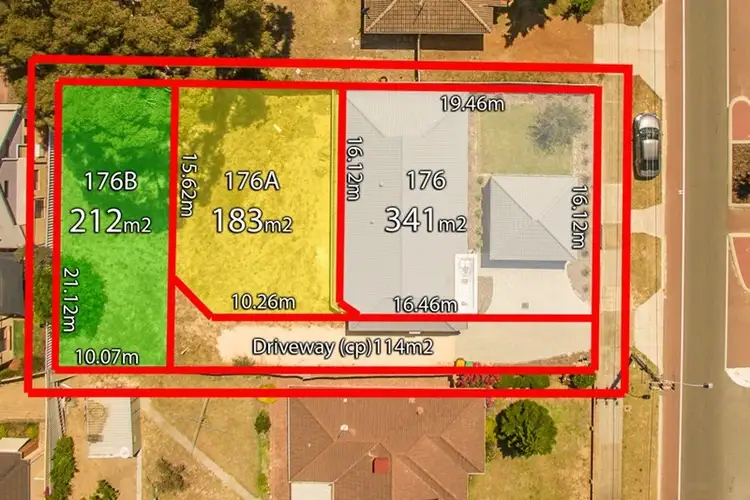 Main view of Homely land listing, 176b Ravenswood Drive, Nollamara WA 6061