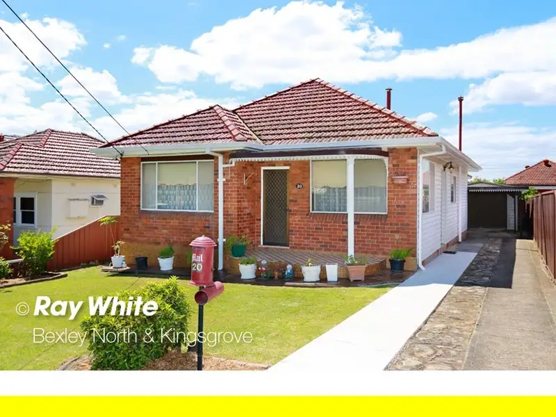 Main view of Homely house listing, 20 Simmons Road, Kingsgrove NSW 2208