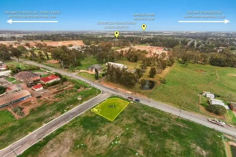 Second view of Homely land listing, Lot 4 Schofields Farm Road, Schofields NSW 2762