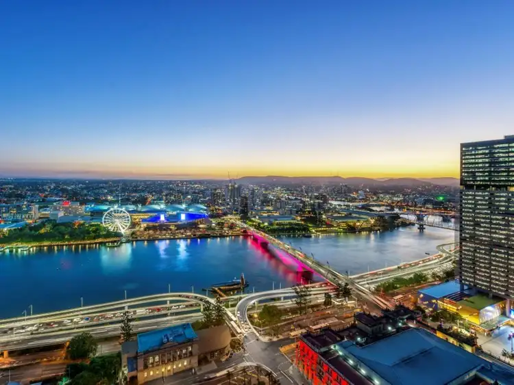 Second view of Homely apartment listing, 3703/151 George Street, Brisbane QLD 4000