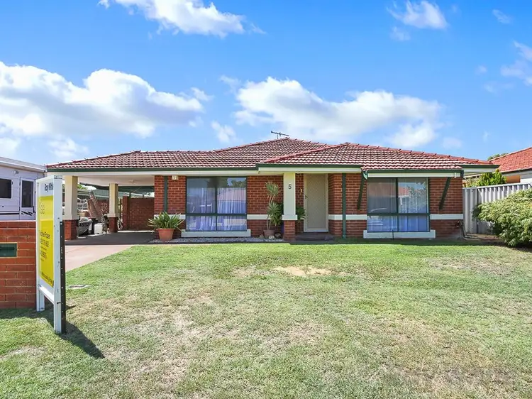 Main view of Homely house listing, 5 Galvin Heights, Clarkson WA 6030