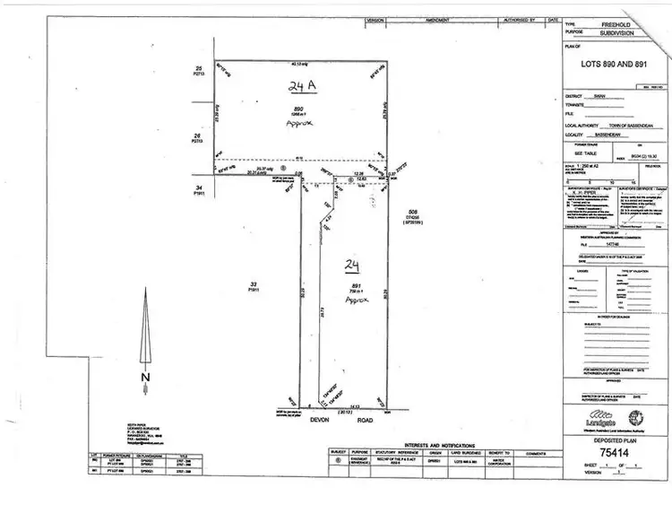 Second view of Homely land listing, 24 Devon Road, Bassendean WA 6054