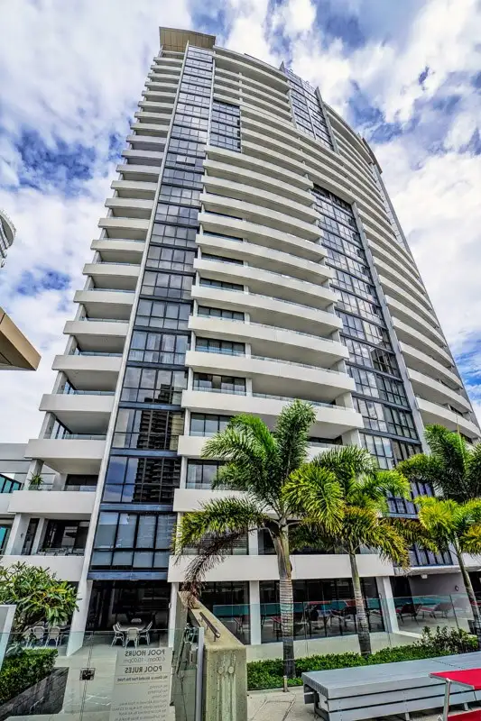 Second view of Homely apartment listing, 2401/17 'Aria' Albert Avenue, Broadbeach QLD 4218
