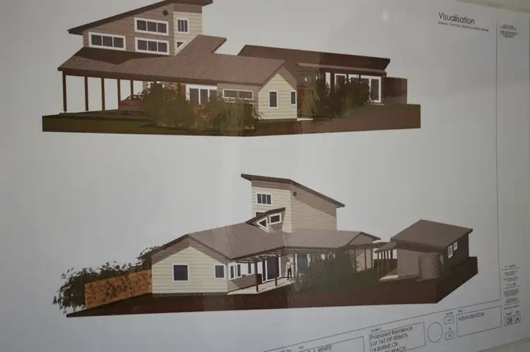 Second view of Homely land listing, 14 Burns Crescent, Corindi Beach NSW 2456