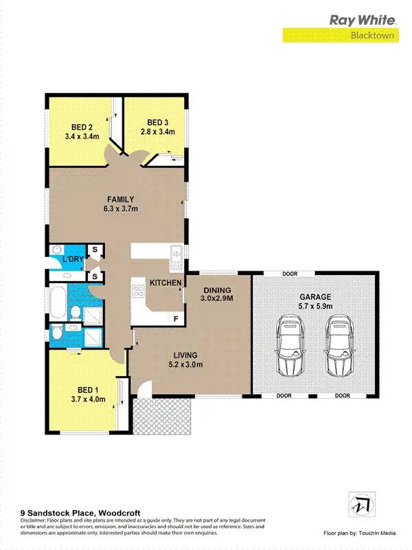 Second view of Homely house listing, 9 Sandstock Place, Woodcroft NSW 2767