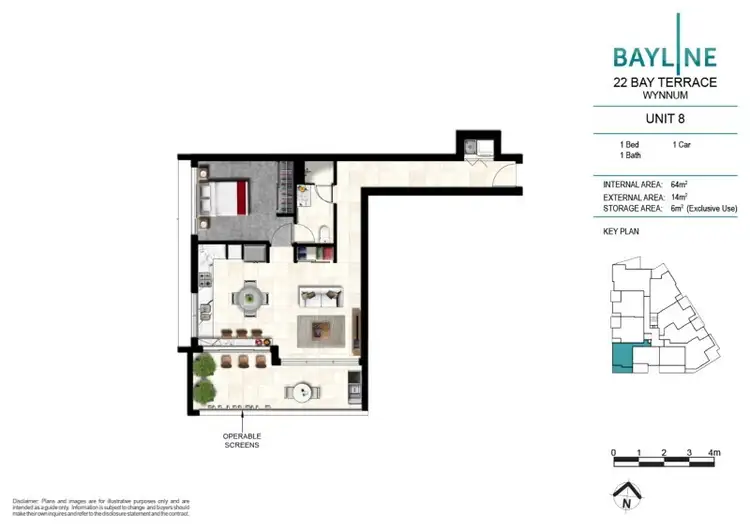 Fourth view of Homely apartment listing, 8/22 Bay Terrace, Wynnum QLD 4178