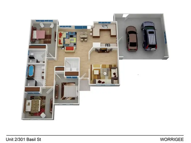 Main view of Homely house listing, House 2 Lot 301 Basil Street, Worrigee NSW 2540