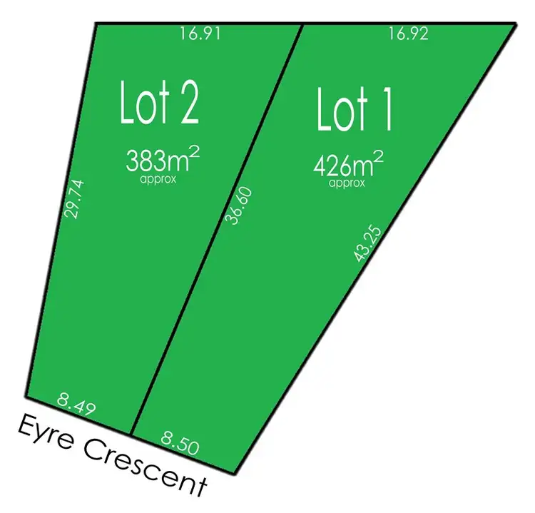 Lot 1and2 - 49 Eyre Crescent, Valley View SA 5093