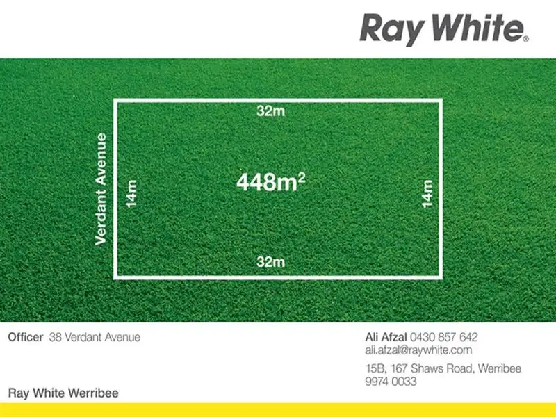 Main view of Homely land listing, 38 Verdant Avenue, Officer VIC 3809