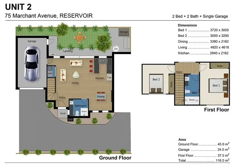 Fourth view of Homely townhouse listing, 3/75 Marchant Avenue, Reservoir VIC 3073