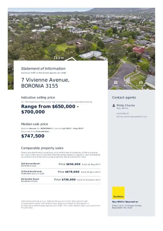 Second view of Homely house listing, 7 Vivienne Avenue, Boronia VIC 3155
