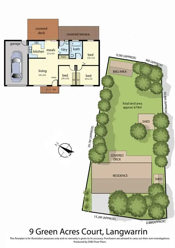 Main view of Homely house listing, 9 Green Acres Court, Langwarrin VIC 3910