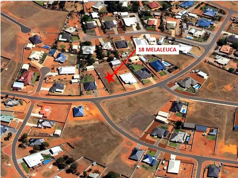 Main view of Homely land listing, 18 Melaleuca Drive, Woorree WA 6530
