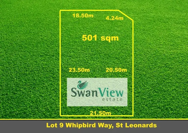 Second view of Homely land listing, 9 (Lot 73) Whipbird Way, St Leonards VIC 3223
