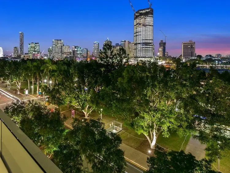 Second view of Homely apartment listing, 2413/178 Grey Street, South Brisbane QLD 4101