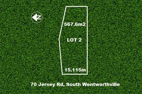 Third view of Homely land listing, 70 Jersey Road, South Wentworthville NSW 2145