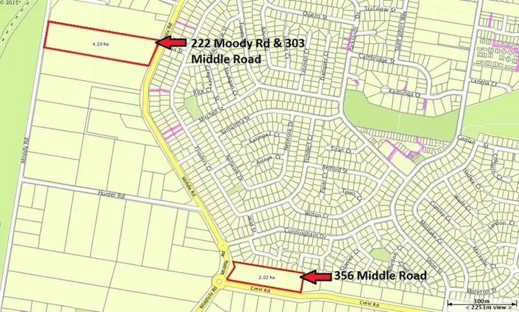 222 Moody Road and 303 Middle Road, Boronia Heights QLD 4124