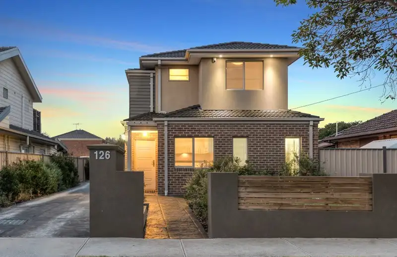 Main view of Homely unit listing, 1/126 St Vigeons Road, Reservoir VIC 3073