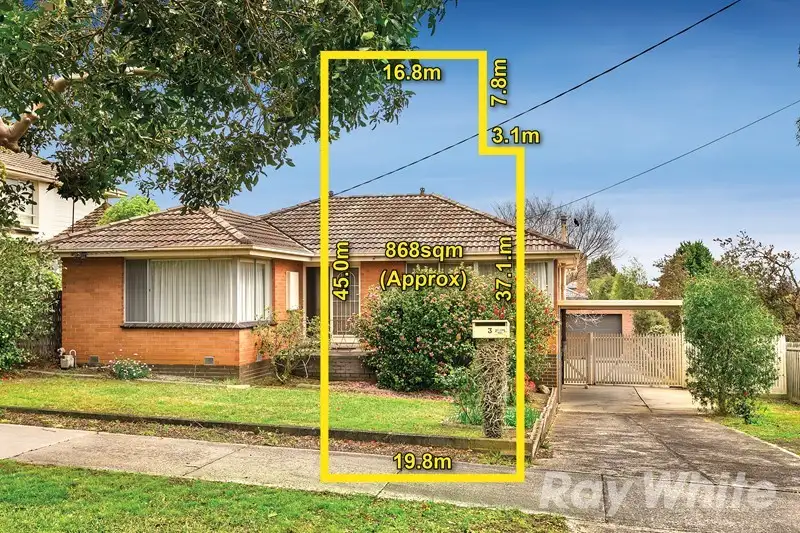 Main view of Homely house listing, 3 Adrienne Crescent, Mount Waverley VIC 3149