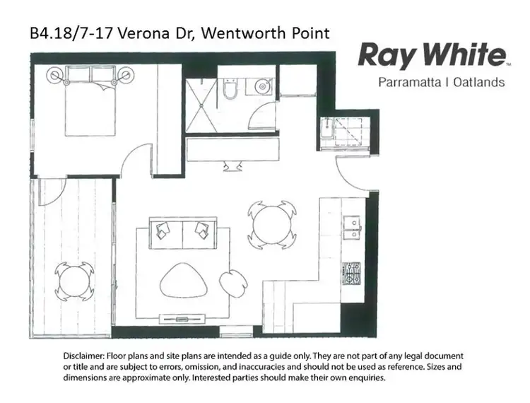 Main view of Homely apartment listing, B4.18/7-17 Verona Drive, Wentworth Point NSW 2127