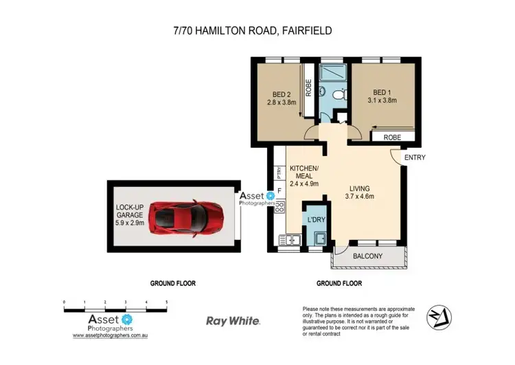 Seventh view of Homely house listing, Unit 7/70 Hamilton Road, Fairfield NSW 2165