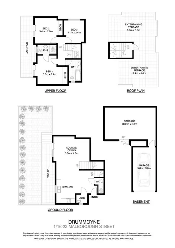Seventh view of Homely townhouse listing, 1/16-22 Marlborough Street, Drummoyne NSW 2047