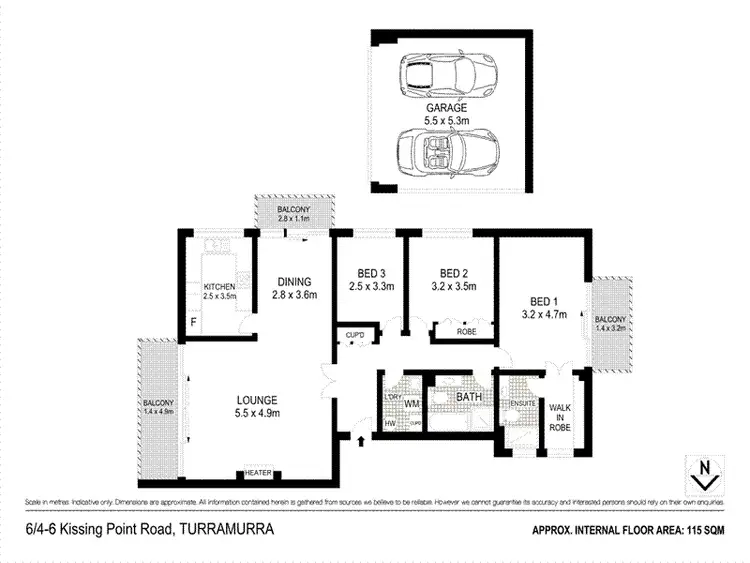 Second view of Homely unit listing, 6/4-6 Kissing Point Road, Turramurra NSW 2074