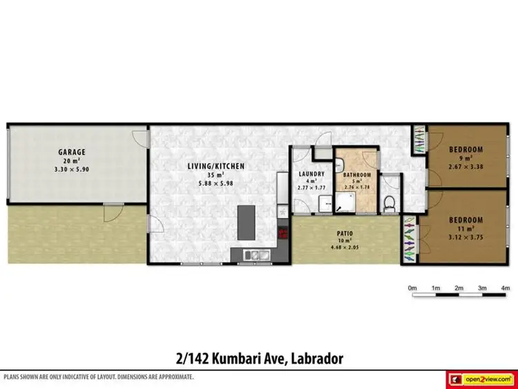 Seventh view of Homely other listing, 2/142 Kumbari Avenue, Labrador QLD 4215